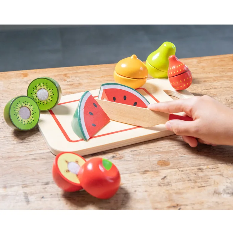 Плодове с дъска за рязане от New classic toys