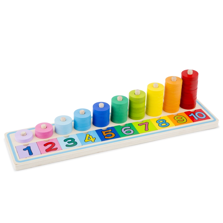 Дървена игра за броене от New classic toys