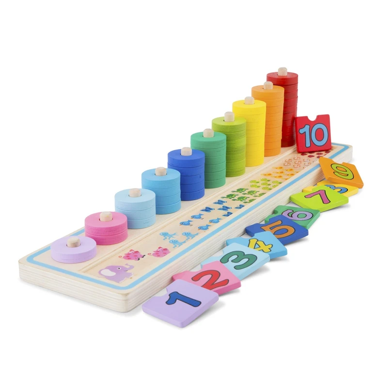 Дървена игра за броене от New classic toys