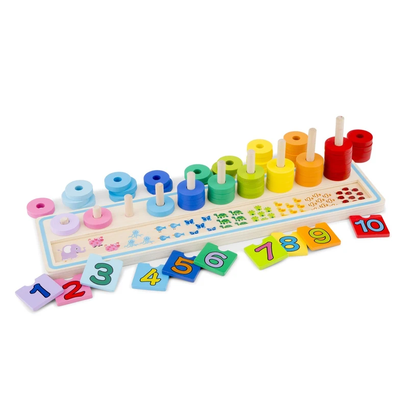 Дървена игра за броене от New classic toys