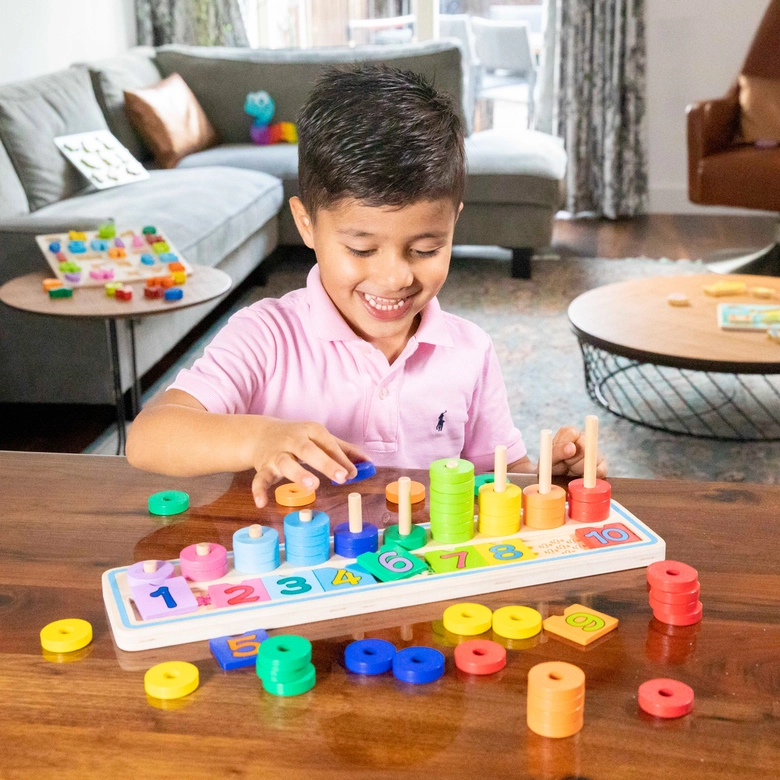 Дървена игра за броене от New classic toys