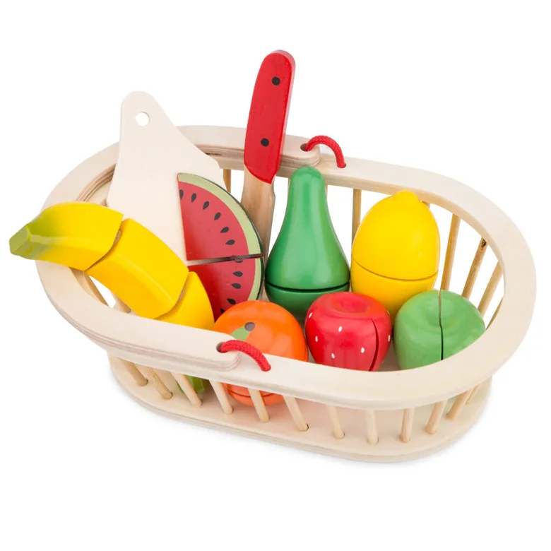 Кошница с плодове за рязане от New classic toys