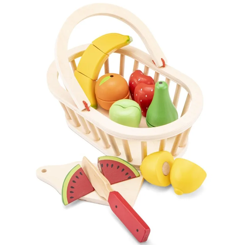 Кошница с плодове за рязане от New classic toys