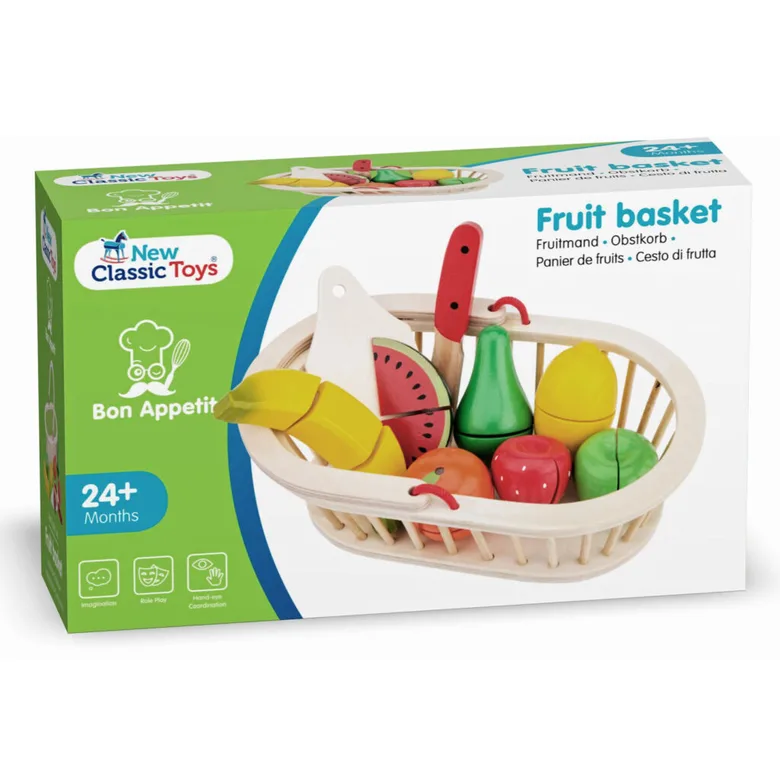 Кошница с плодове за рязане от New classic toys