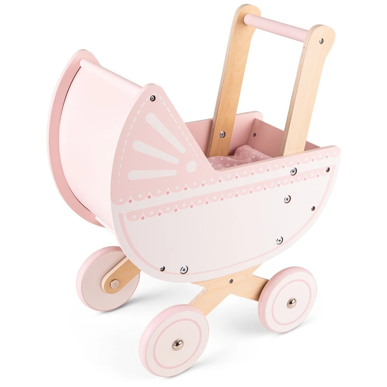 New classic toys количка за кукли в розово