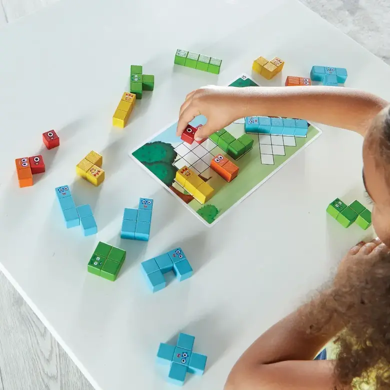 Комплект дървени строителни блокчета Numberblocks® HM96932UK