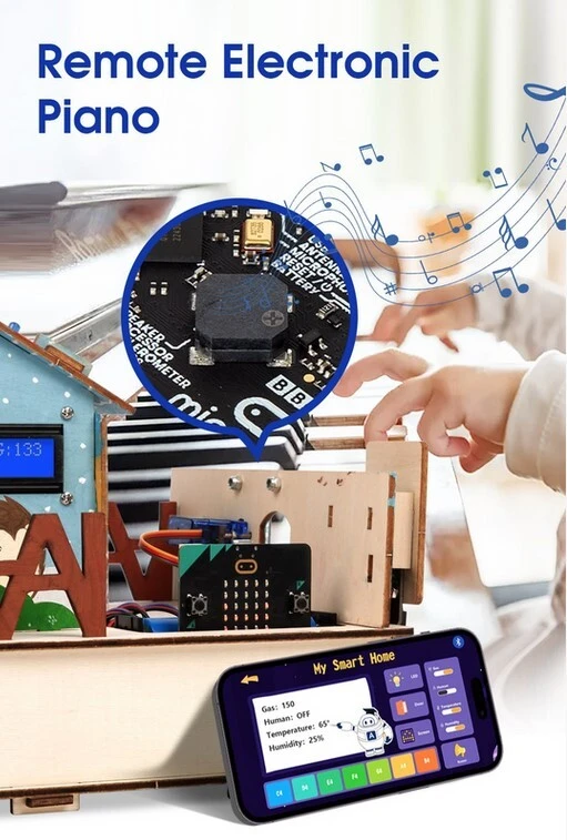 ACEBOTT Стартов комплект за умен дом с включен micro:bit
