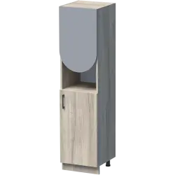 ШКАФ АРШ 40X42 Н=160СМ С 2 ВРАТИ И НИШАГОРЕН, ДЕСЕН