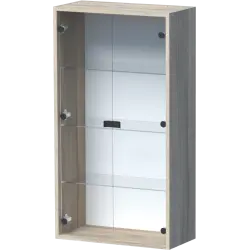 ВИТРИНА УНИ 60X28 Н=110СМ С 2 ВРАТИ