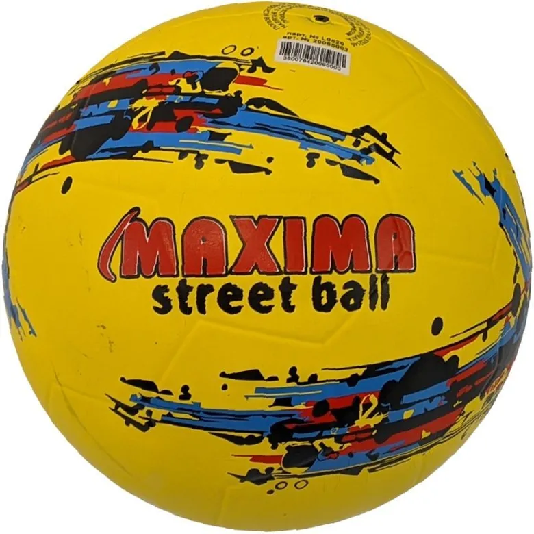 Топка футболна MAXIMA street, Размер 5, Гумена, Дизайн 3 