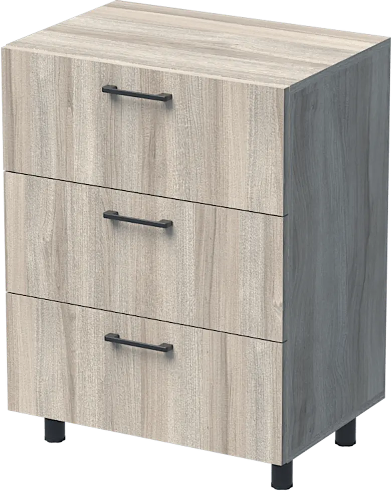ШКАФ УНИ 60X42 Н=80СМ С 3 ЧЕКМЕДЖЕТА