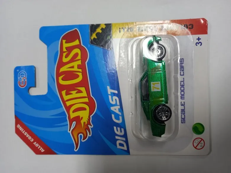 Кола Метална 1-60 на блистер №ESD-A03