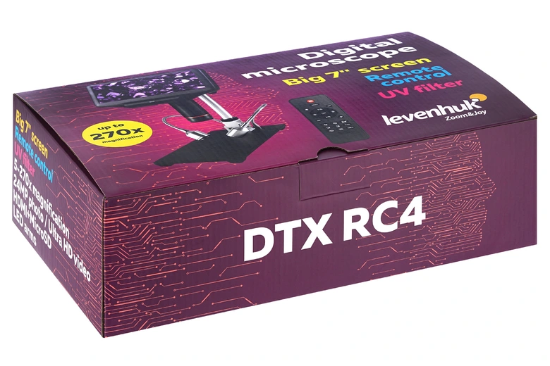 Дистанционно управляем микроскоп Levenhuk DTX RC4