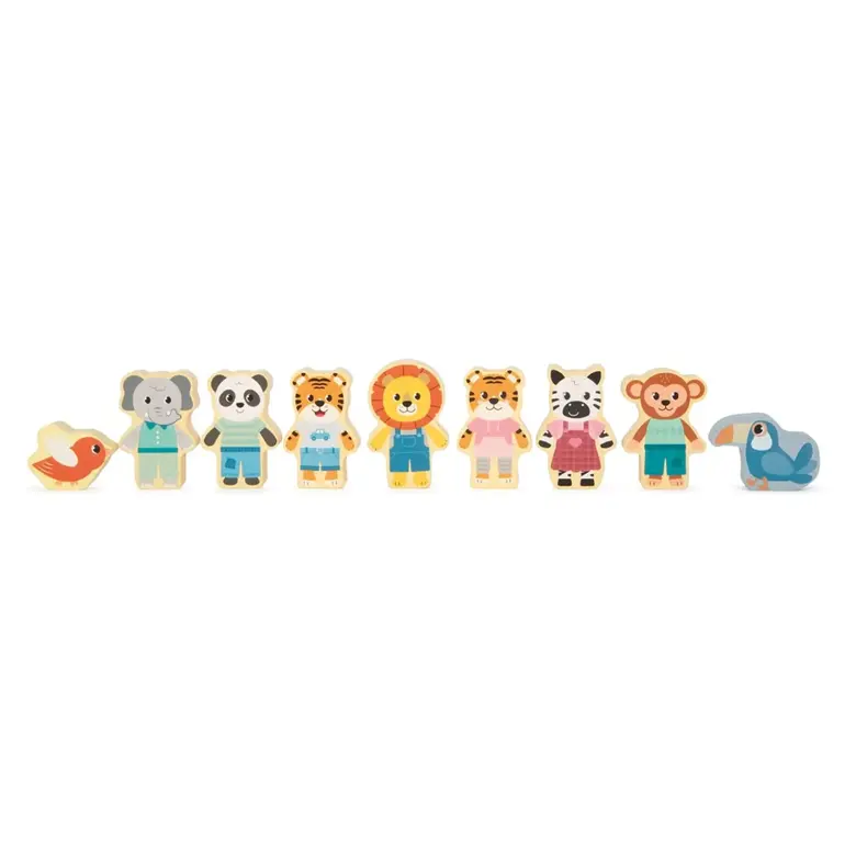 Small Foot Конструктор Джунгла, дървен
