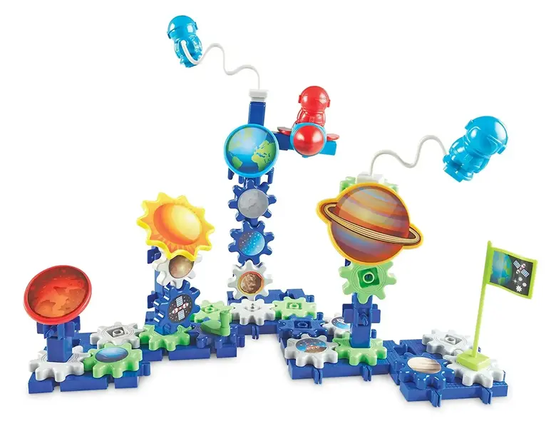 Learning Resources Конструктор Космически изследователи, със зъбни колела