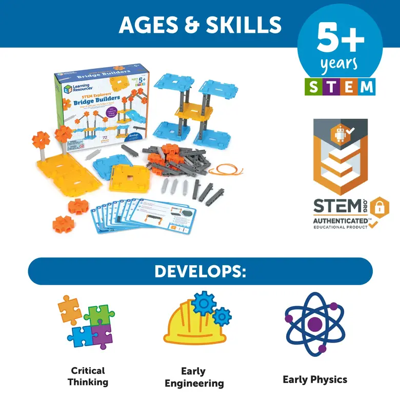 Learning Resources Конструктор STEM - Мостове