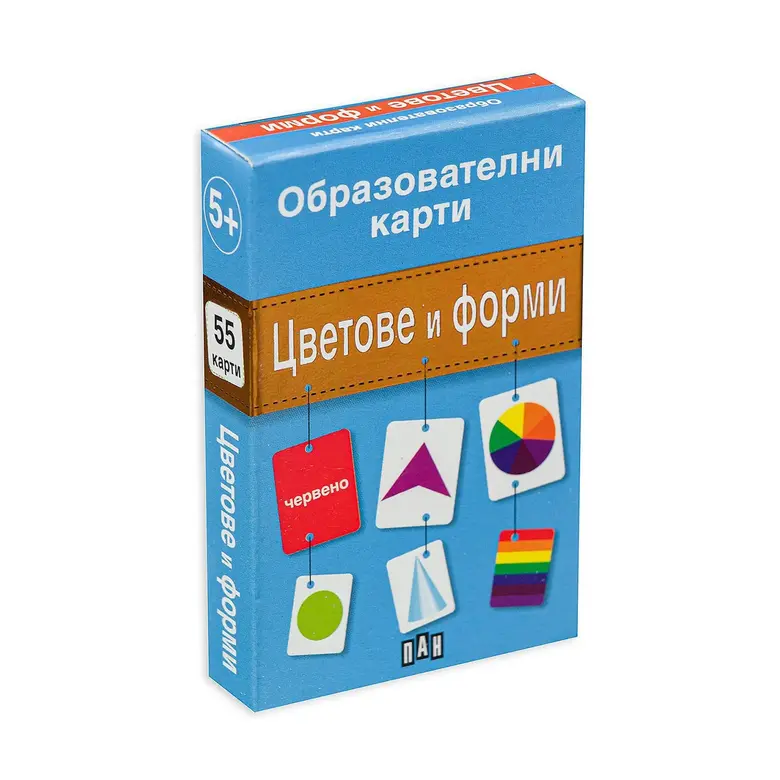 Образователни карти - Цветове и форми