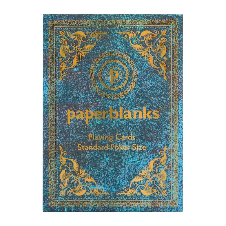 Paperblanks Карти за игра Azure