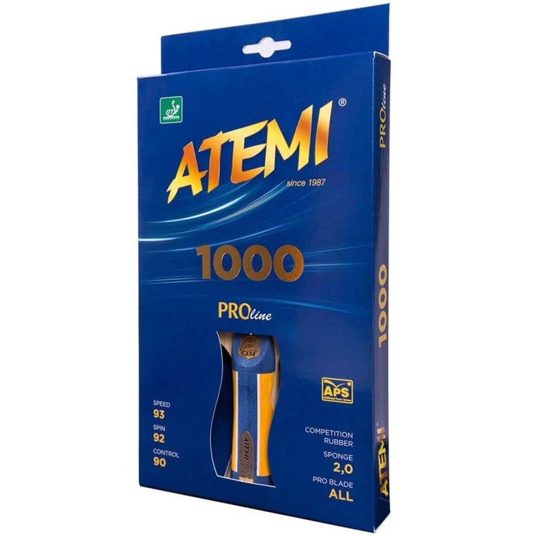 Хилка за тенис на маса ATEMI 1000 Pro line ITTF