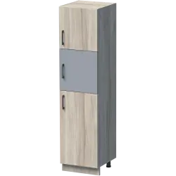 ШКАФ АРШ 40X42 Н=160СМ С 3 ВРАТИ, ДЕСЕН