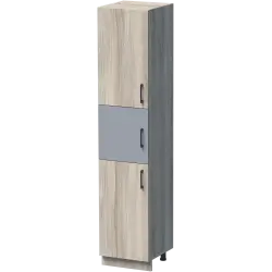 ШКАФ АРШ 40X42 Н=190СМ С 3 ВРАТИ ДЕСЕН