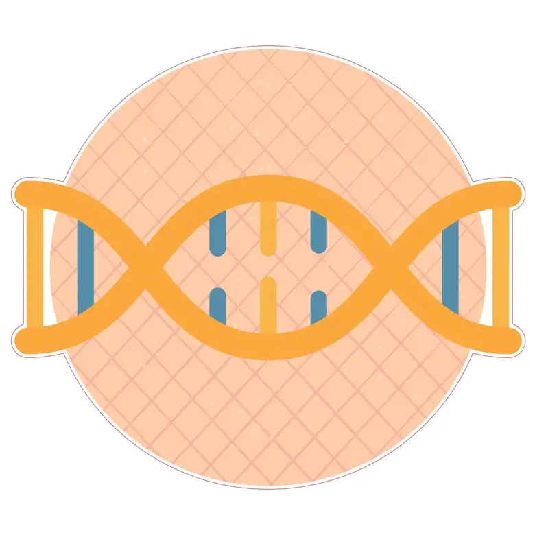STEM Стикер, Природни науки - Биология, комплект F7, 50 cm, стикер 4