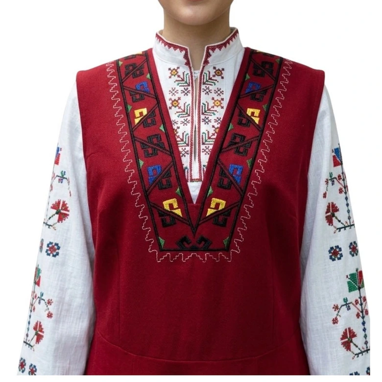 ТРАКИЙСКА НАРОДНА НОСИЯ ЗА МОМИЧЕ - Модел 46
