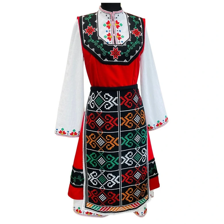 ТРАКИЙСКА НАРОДНА НОСИЯ ЗА МОМИЧЕ - Модел 34