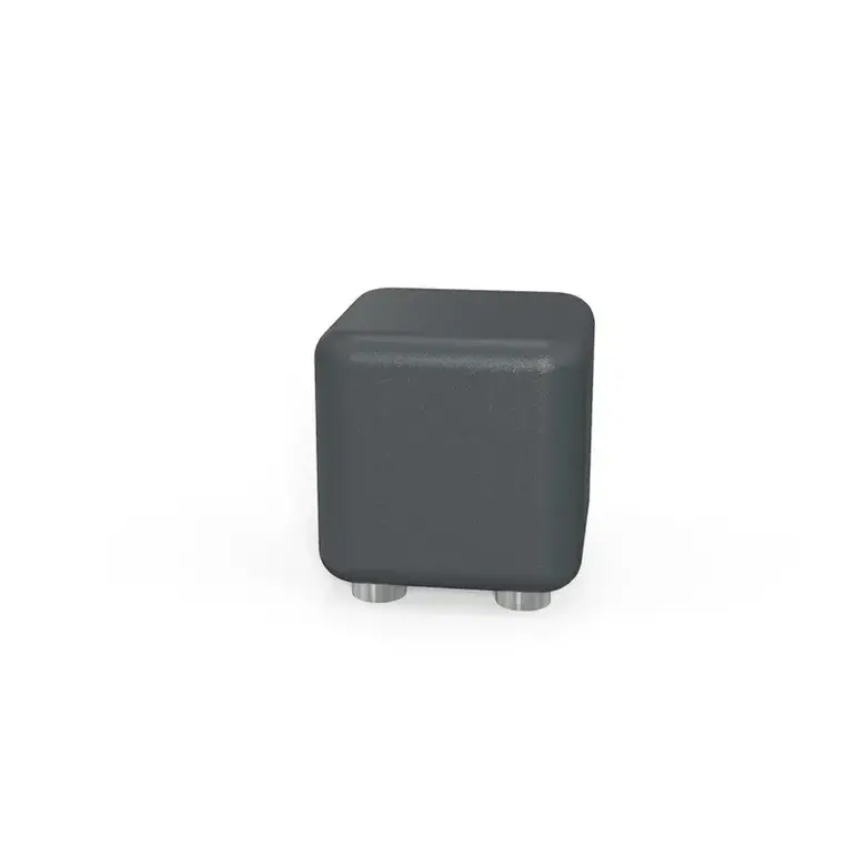 Табуретка RFG Cube, квадратна, екокожа, 60 х 60 х 43 cm