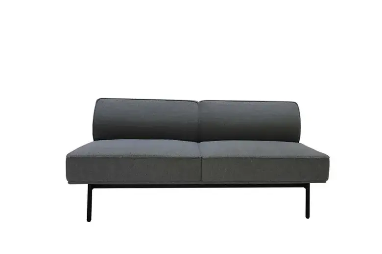 Табуретка RFG Klark, текстил, 800 х 800 х 400 mm, сива