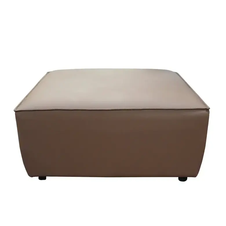 Табуретка RFG Kiano, квадратна, екокожа, 750 х 880 х 420 mm, кафява