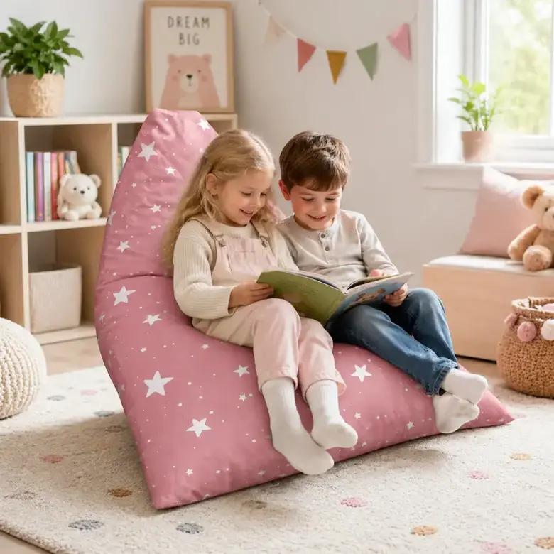 Детски Пуф Лежанка GINGER HOME Little Stars