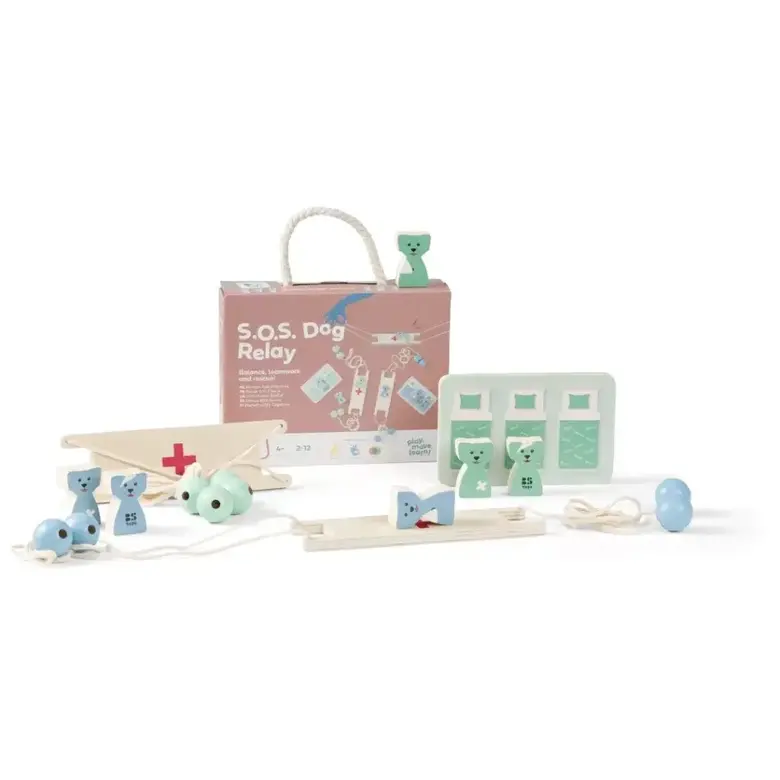 Спасителна щафета с кученца – SOS Мисия от BS Toys