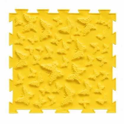 Модулен сензорен килим ORTHO PUZZLE, 6 части 30х30 см, Микс първи стъпки