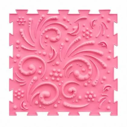Модулен сензорен килим ORTHO PUZZLE, 6 части 30х30 см, Микс първи стъпки