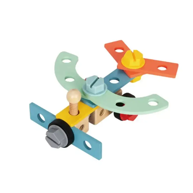 Дървена проходилка камион – Работилничка на колела от Tooky Toy