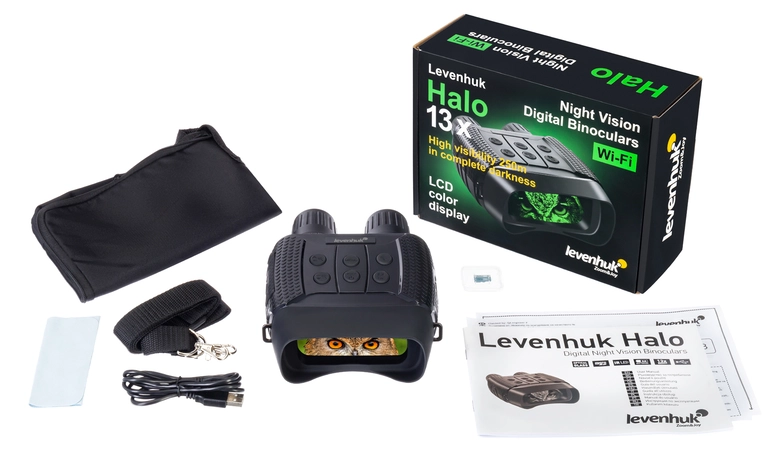 Цифров бинокъл за нощно виждане Levenhuk Halo 13X Wi-Fi