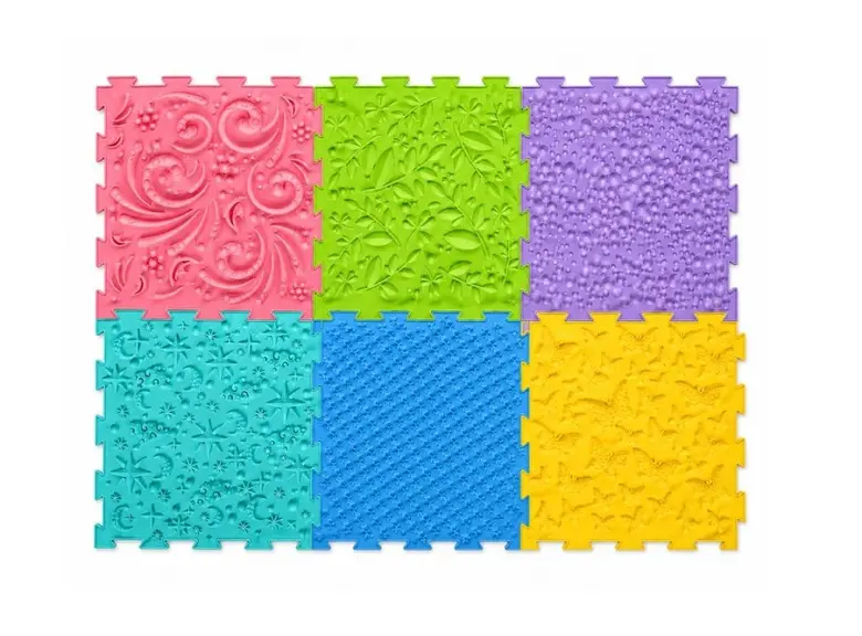 Модулен килим ORTHO PUZZLE, Микс Първи стъпки