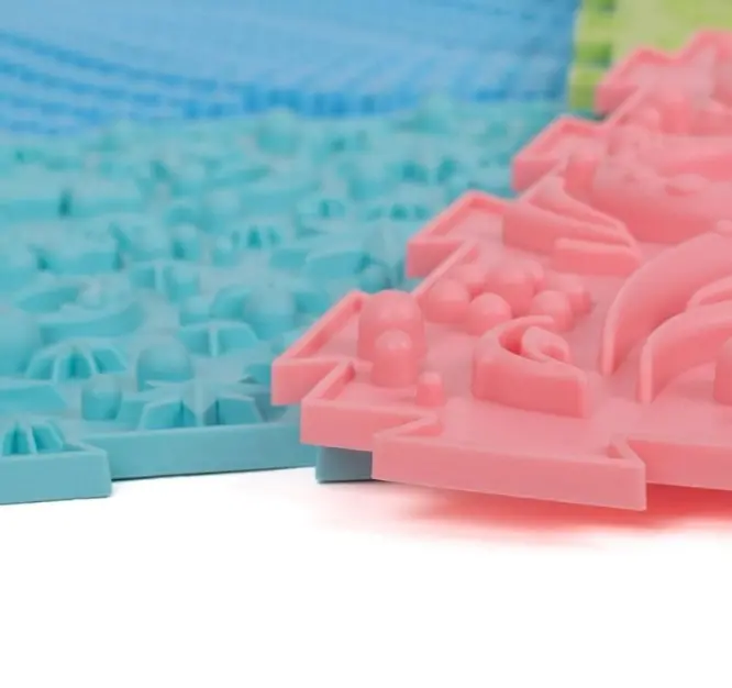 Модулен килим ORTHO PUZZLE, Микс Първи стъпки