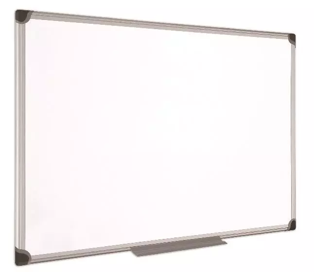Магнитна бяла дъска с алуминиева рамка 60х90 cm 