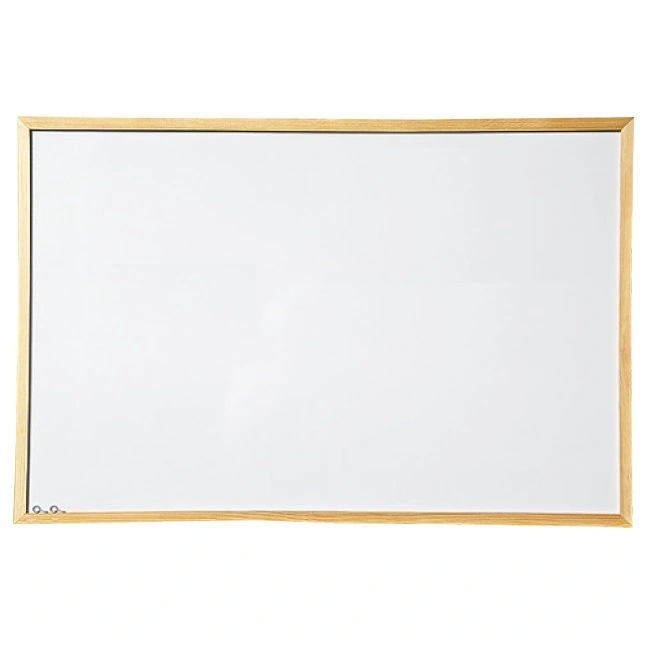 Бяла дъска с дървена рамка Bi-Office 30х40 cm 