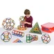 Конструктор Polydron (малък размер) - Геометрични фигури, рамки (310 части)