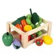 Small Foot Зеленчуци, дървени, в кутия, 11 части