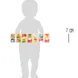 Small Foot Домино Птиците по света, дървено, 28 части