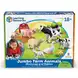 JUMBO Животни от фермата - животните с техните малки Learning Resources, LER 0835