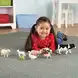 JUMBO Животни от фермата - животните с техните малки Learning Resources, LER 0835