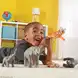JUMBO Животни от джунглата -животните и техните малки Learning Resources, LER 0839