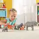 JUMBO Животни от джунглата -животните и техните малки Learning Resources, LER 0839