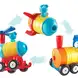 1-2-3 Изградете го! - Ракетен влак-хеликоптер ,Learning Resources,LER 2859