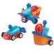 1-2-3 Изградете го! Автомобил-самолет-лодка,Learning Resources,LER 2840